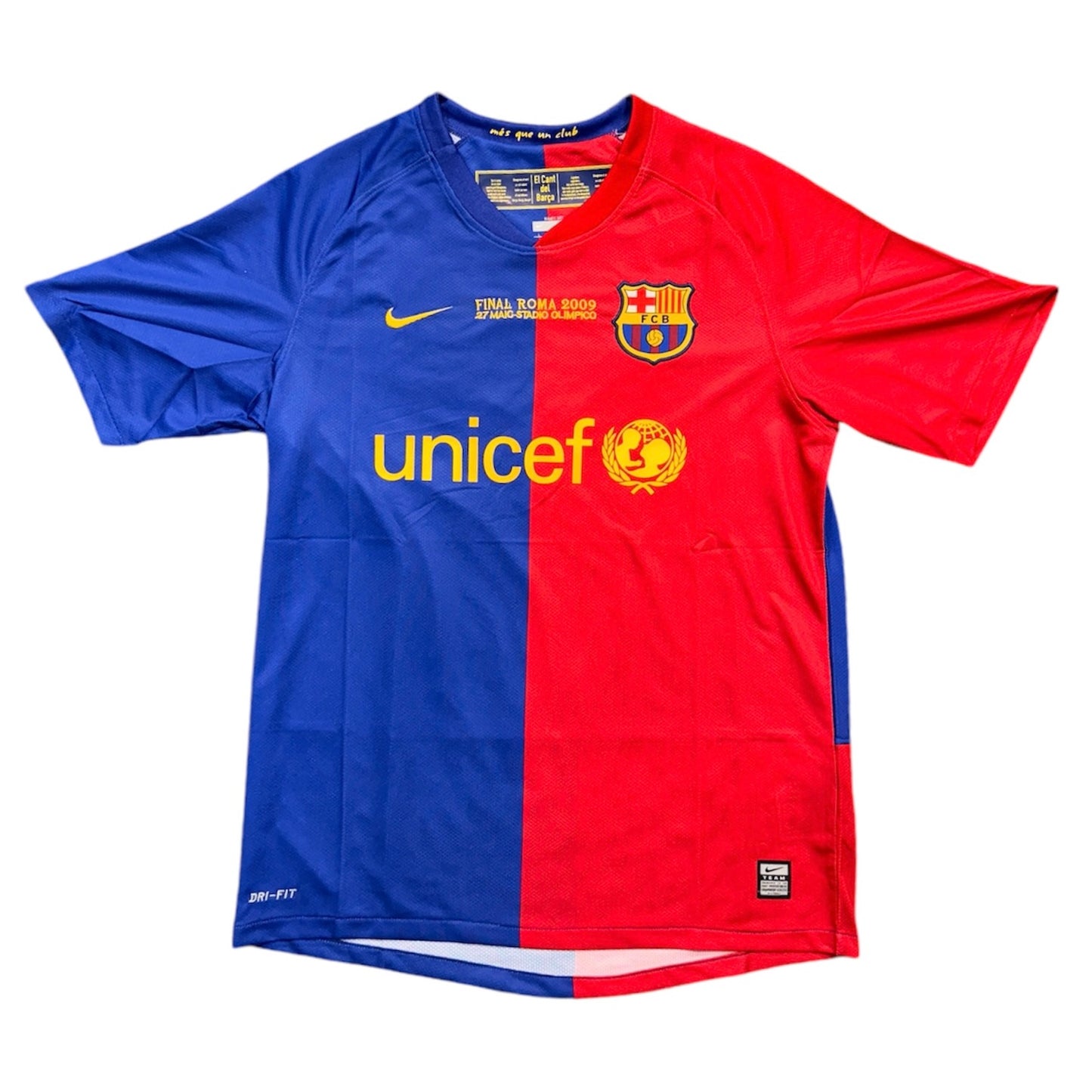 Barcelona FC 2008-09 Home Retro Jersey (UCL Final)