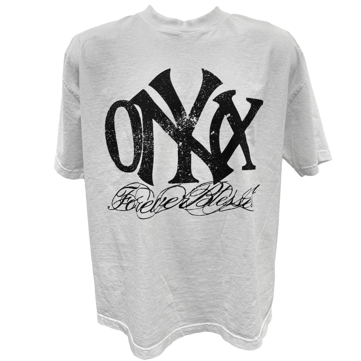 Onyx White Logo Tee