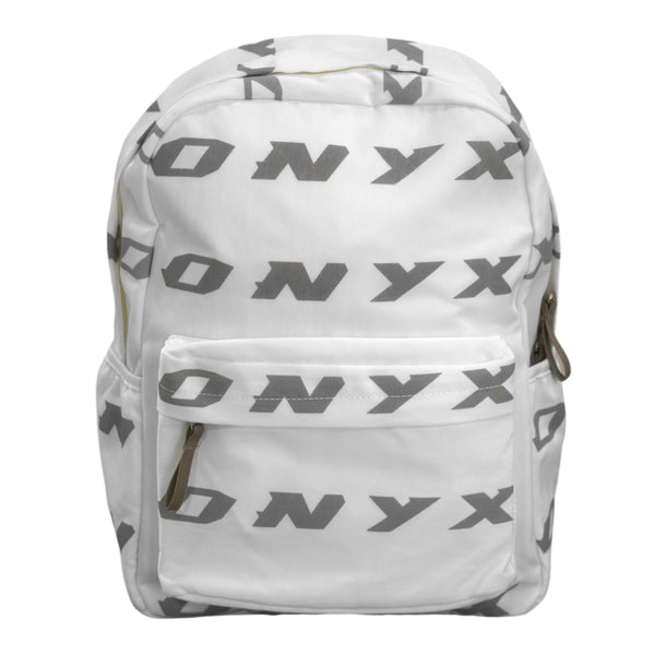 Onyx White Reflective Backpack