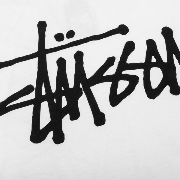 STUSSY  BASIC STUSSY PIG. DYED L/S TEE - NATURAL