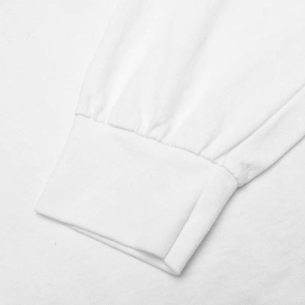 STUSSY  BASIC STUSSY PIG. DYED L/S TEE - NATURAL