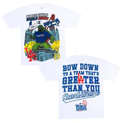 WHOLE LOT OF COUGH SYRUP (WORLD SERIES TEE)