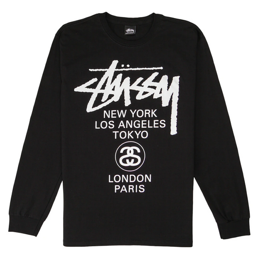 Stussy World Tour Long Sleeve Shirt