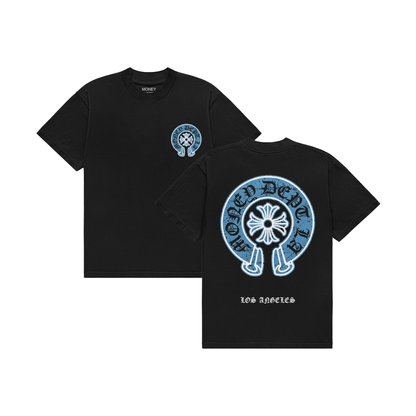MONEY DEPT. BLUE CHROME TEE