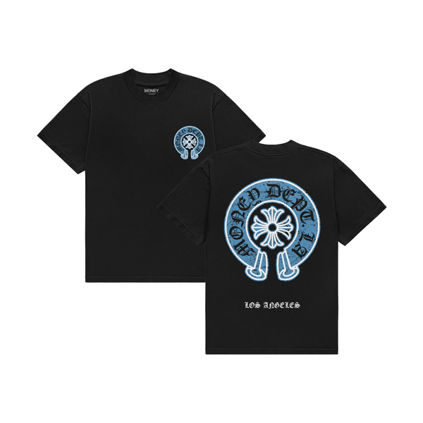 MONEY DEPT. BLUE CHROME TEE