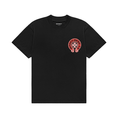 MONEY DEPT. RED CHROME TEE