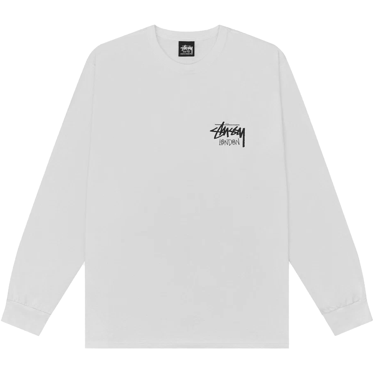 Stussy London White Long Sleeve