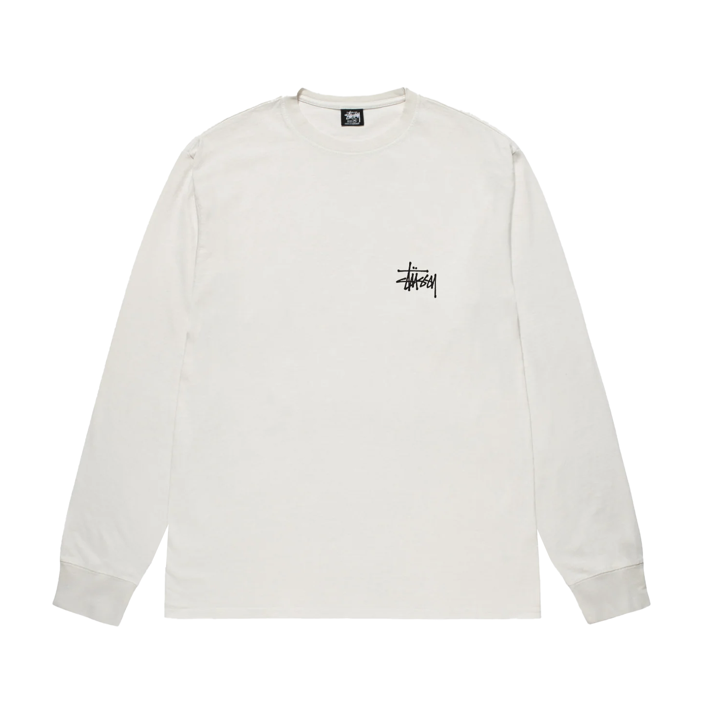 Stussy Off White Long Sleeve Shirt