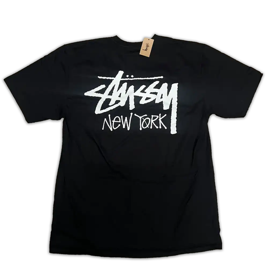 Stussy New York Black Tee