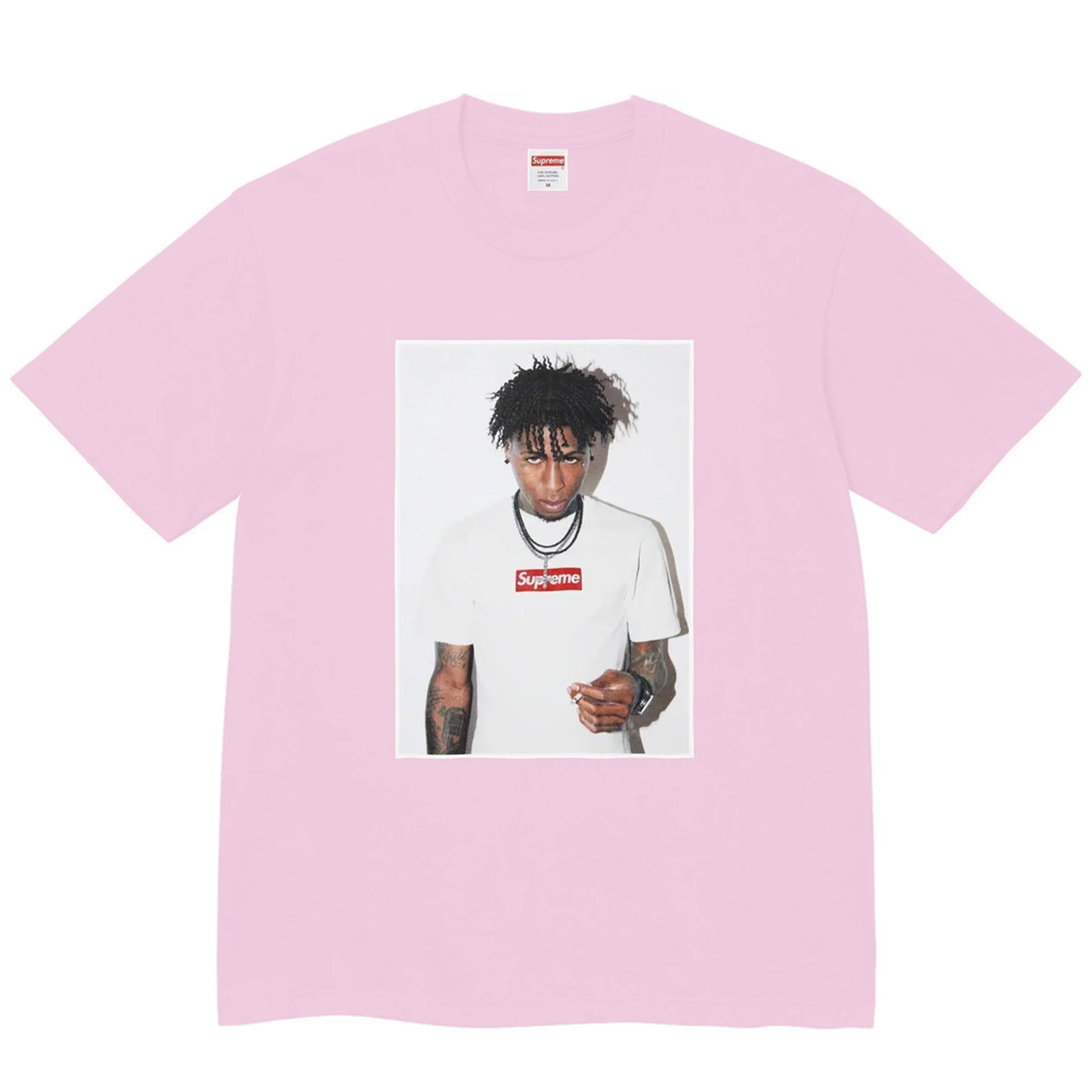 Supreme NBA Youngboy Tee Pink